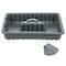American Built Pro Pro-Grade Tool Tote, Polyethylene, Gray, 17 in W x 11-1/4 in D x 3 in H T1000 P1 - alternate 1